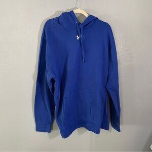 Under Armour Blue Logo Hoodie Men’s Size XXL